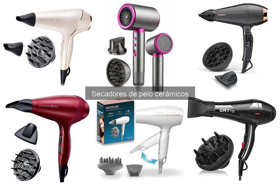 Cómo usar un secador de pelo cerámico correctamente