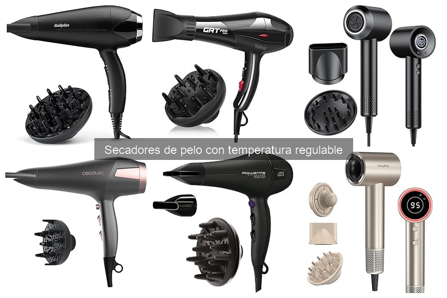 Cómo usar un secador de pelo con temperatura regulable