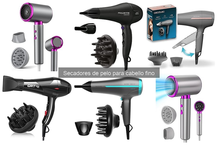 Cómo usar un secador de pelo en cabello fino sin dañarlo