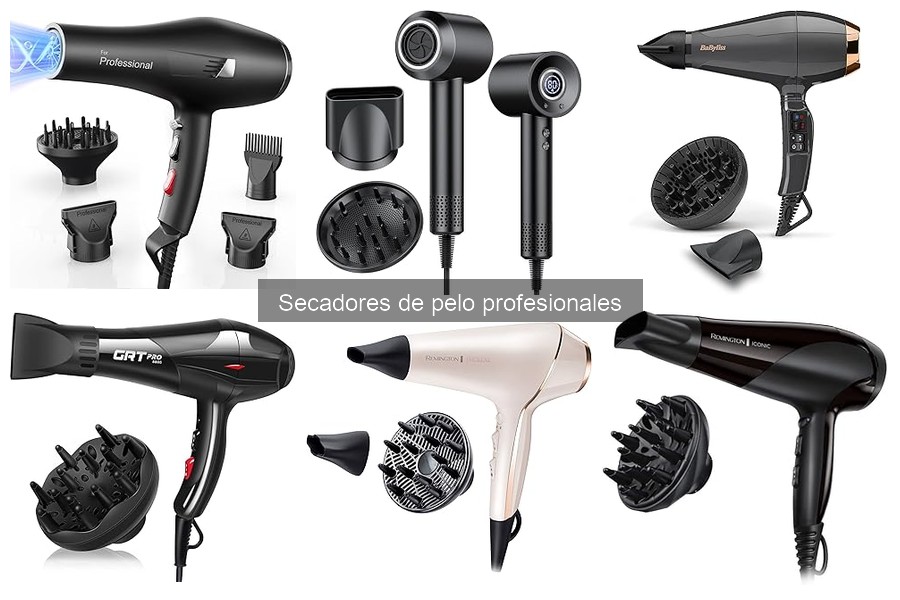 Cómo usar un secador de pelo profesional correctamente