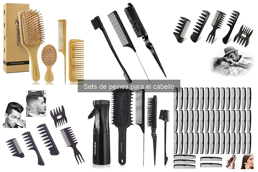 Cómo usar un set de peines para el cabello efectivamente