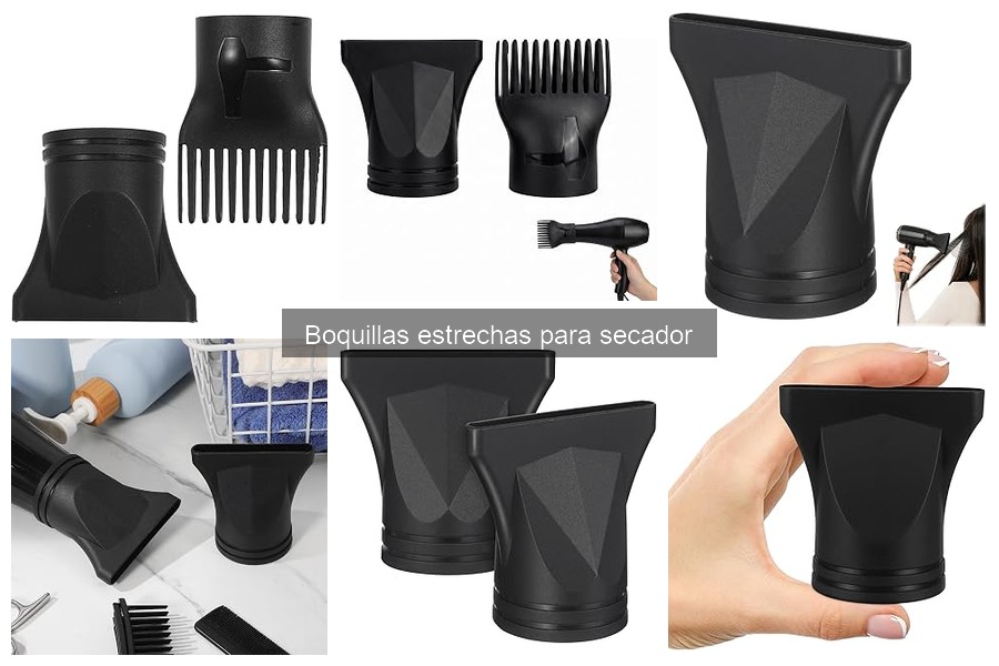 Cómo usar una boquilla estrecha para secar el cabello
