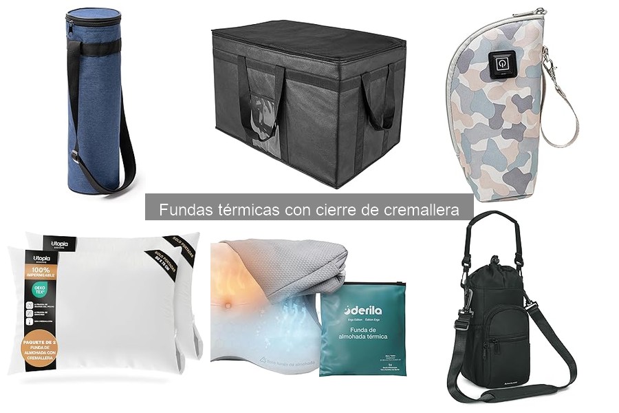 Cómo usar una funda térmica con cremallera correctamente