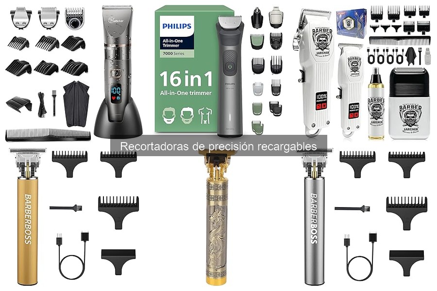 Cómo usar una recortadora de precisión recargable correctamente