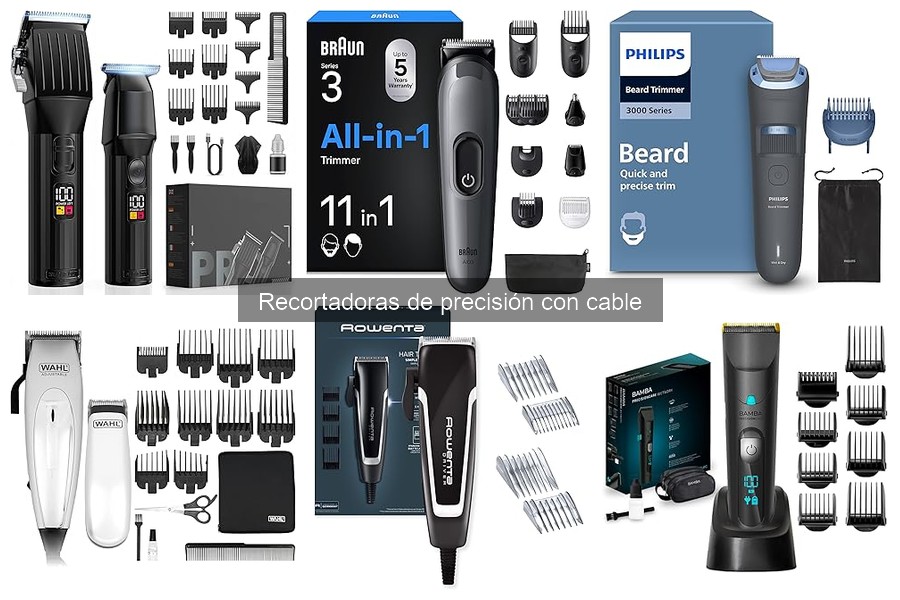Cómo utilizar una recortadora de precisión con cable correctamente