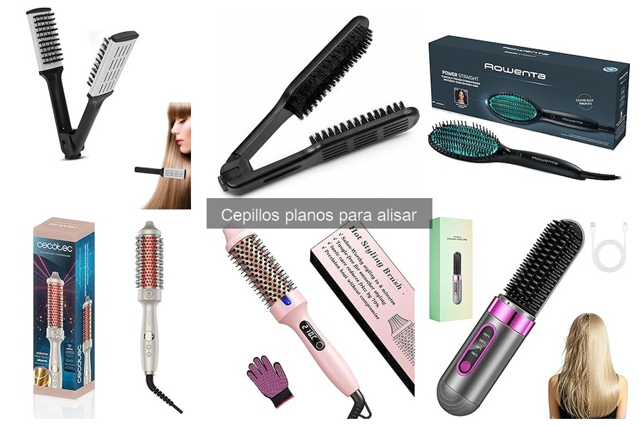 Comparativa: Cepillos Planos vs Planchas de Pelo