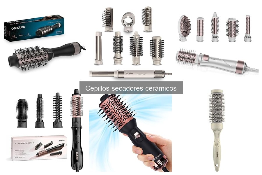 Comparativa: Cepillos Secadores Cerámicos vs Planos