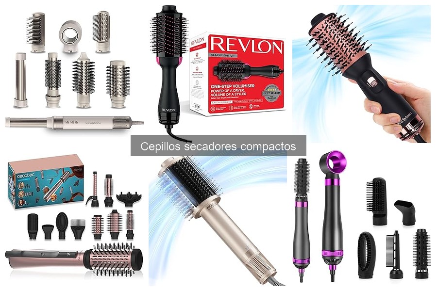 Comparativa: Cepillos Secadores Compactos vs. Planchas de Pelo