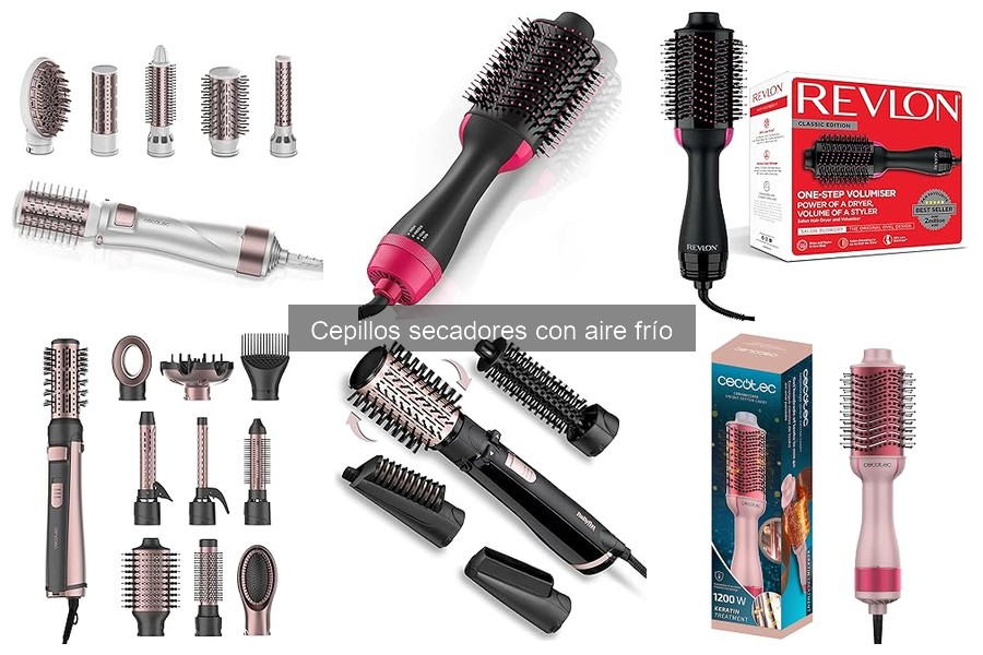 Comparativa: Cepillos Secadores con Aire Frío vs Planchas de Pelo