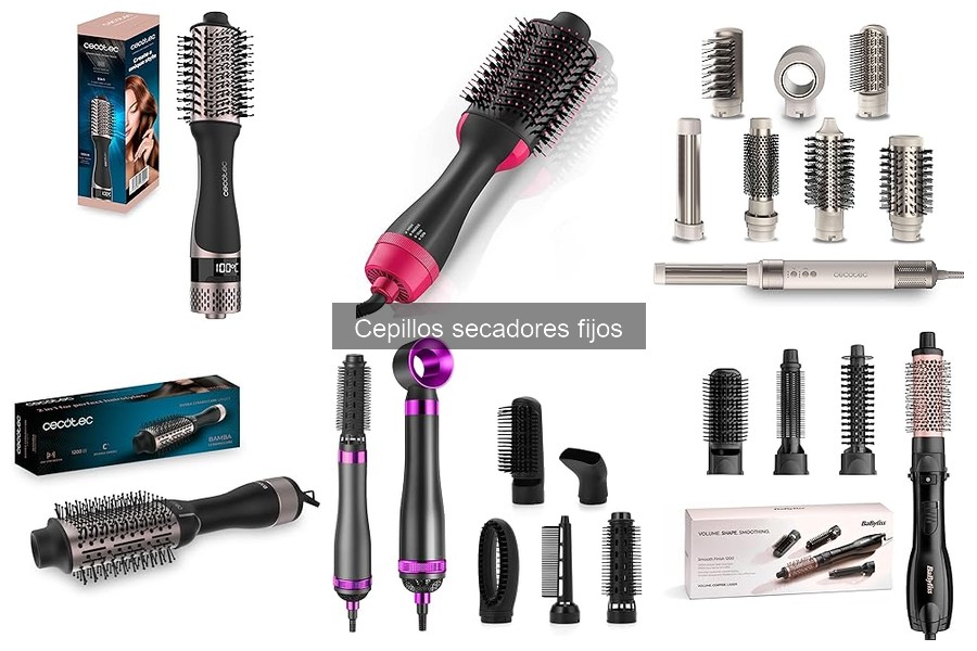 Comparativa: Cepillos secadores fijos vs Secadores de pelo
