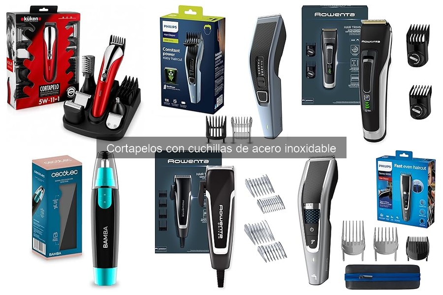 Comparativa: Cortapelos de Acero Inoxidable vs Otros Materiales