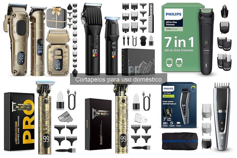 Comparativa: Cortapelos eléctricos vs manuales para casa