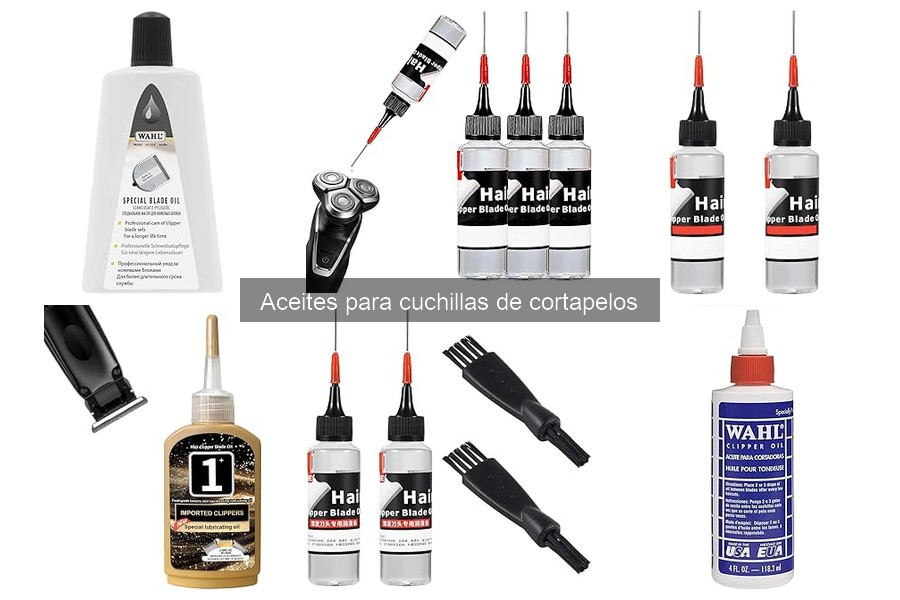 Comparativa de aceites para cuchillas de cortapelos: Mejores opciones