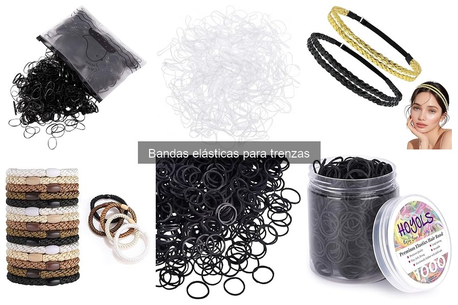 Comparativa de Bandas Elásticas para Trenzas: Mejor Opción