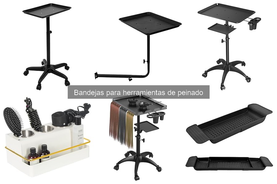 Comparativa de bandejas para herramientas de peinado