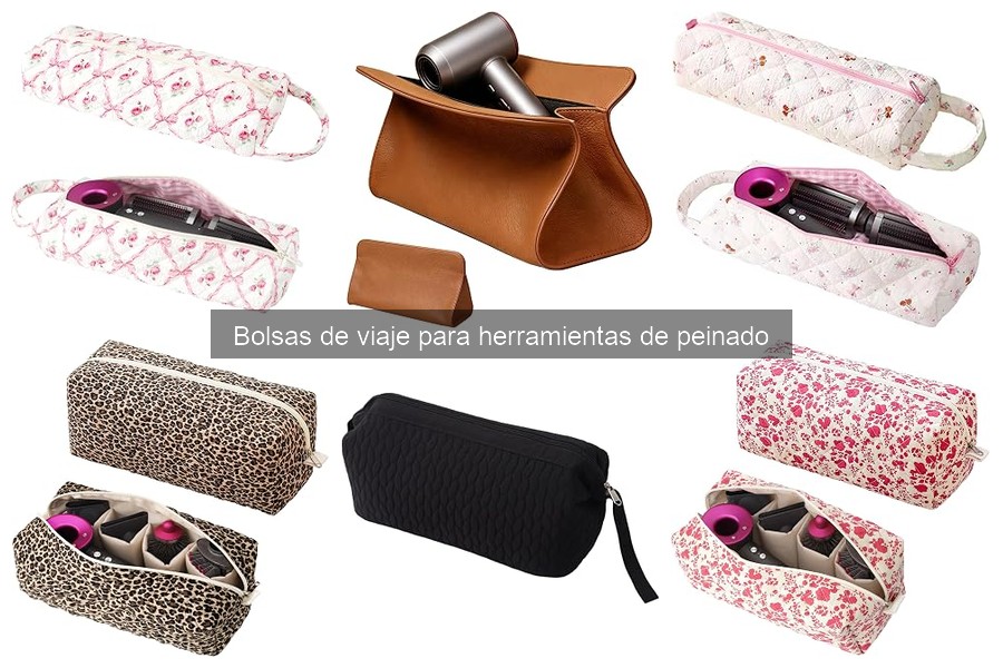 Comparativa de bolsas de viaje para herramientas de peinado