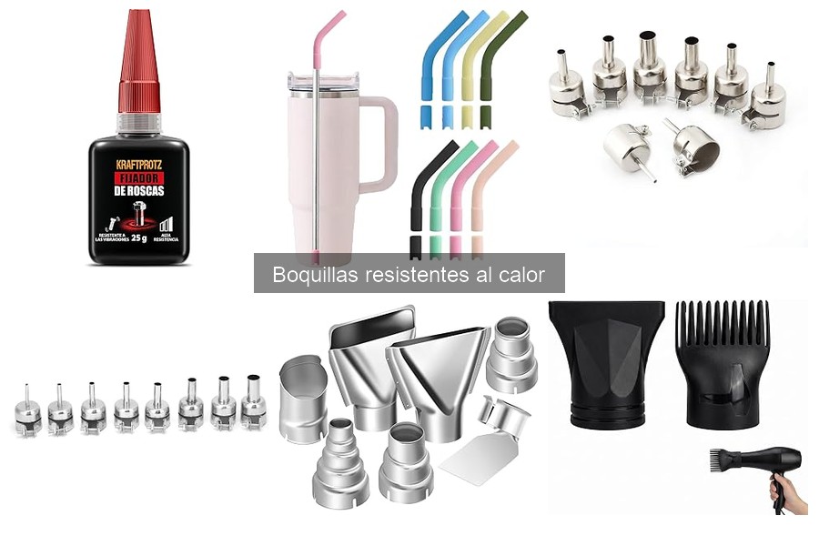 Comparativa de Boquillas Resistentes al Calor para Peinado