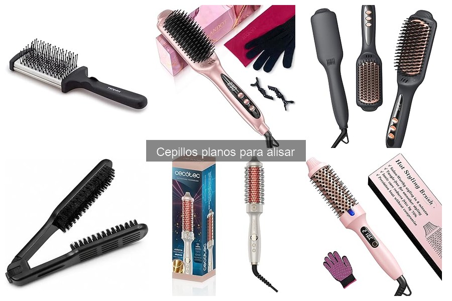 Comparativa de Cepillos Planos para Alisar: Mejores Marcas
