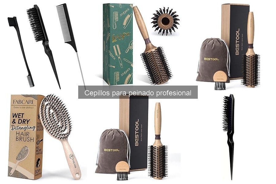 Comparativa de Cepillos Profesionales para Peinado en Casa