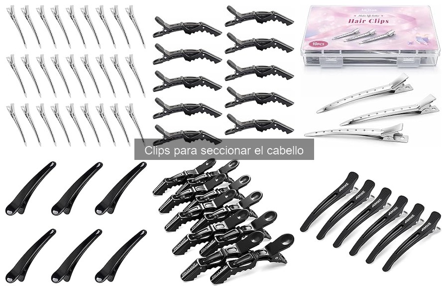 Comparativa de Clips para Seccionar el Cabello por Marca