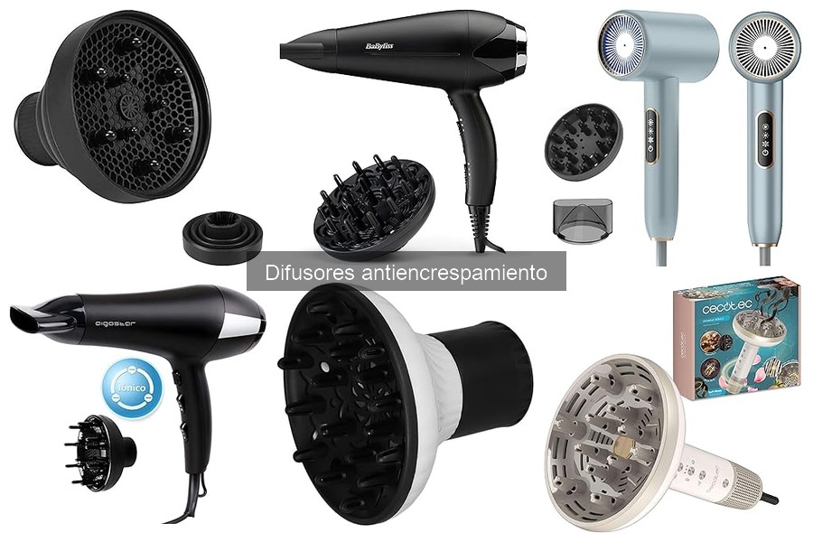 Comparativa de difusores antiencrespamiento para el hogar