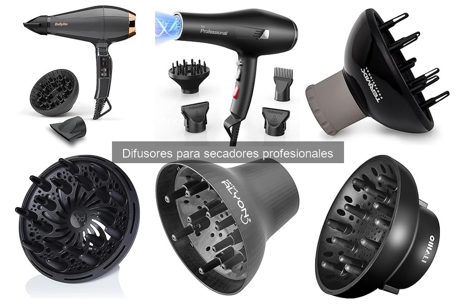 Comparativa de difusores para distintos tipos de cabello