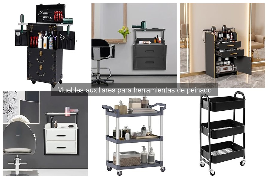Comparativa de los Mejores Muebles Auxiliares para Peinado
