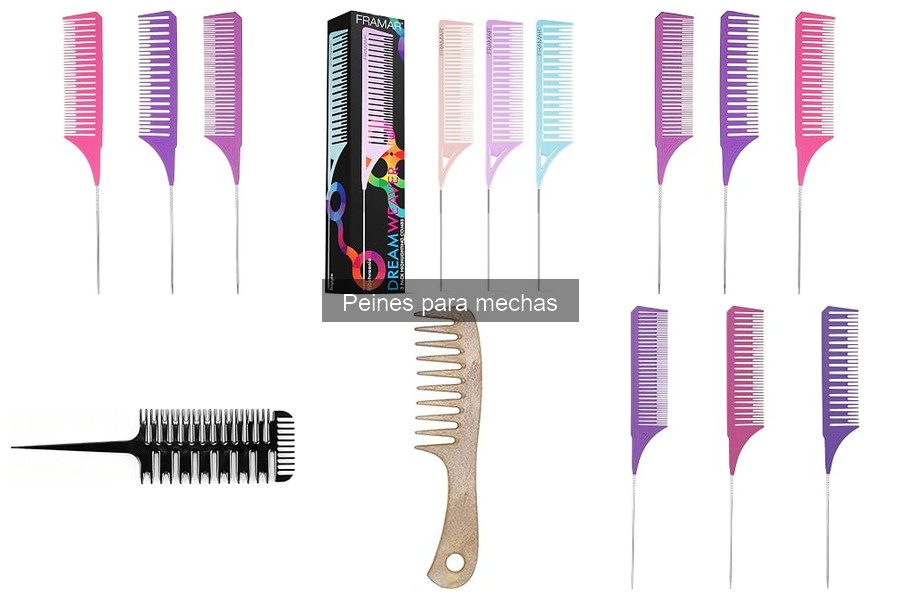 Comparativa de los Mejores Peines para Mechas del Mercado