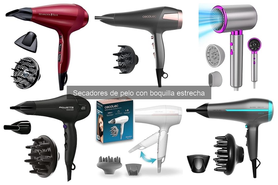 Comparativa de los Mejores Secadores de Pelo con Boquilla Estrecha