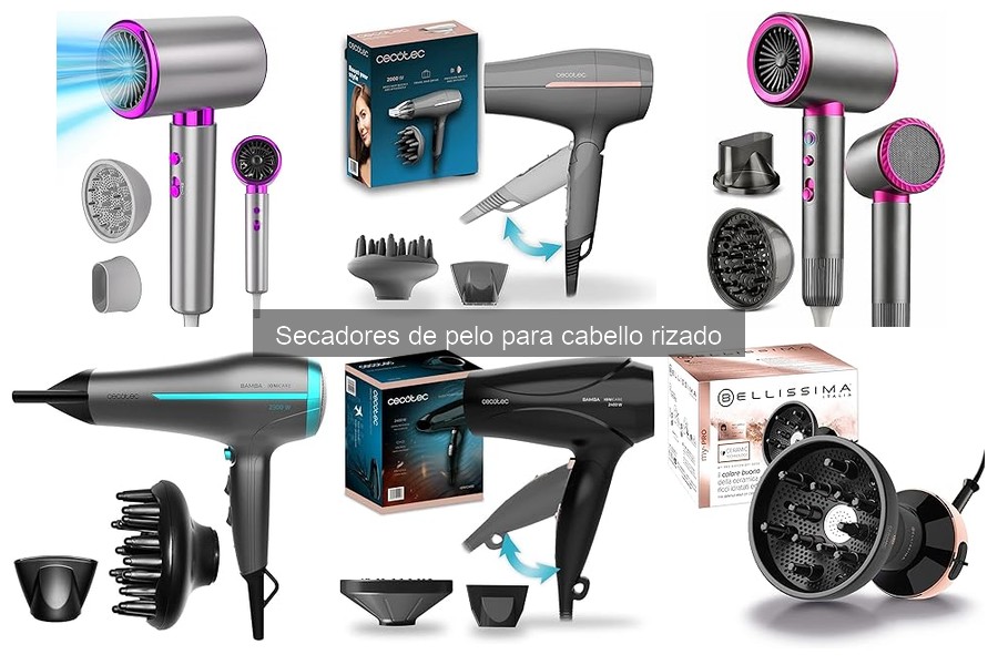 Comparativa de los Mejores Secadores de Pelo para Cabello Rizado