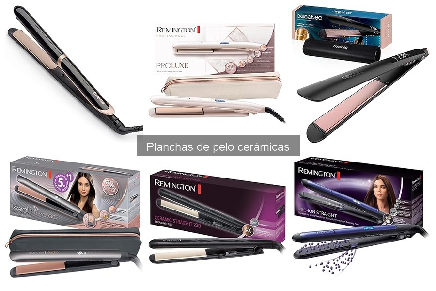 Comparativa de Mejores Planchas de Pelo Cerámicas