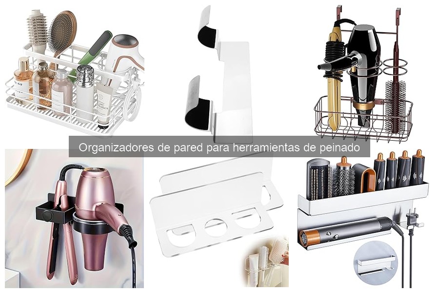 Comparativa de Organizadores de Pared para Herramientas de Peinado