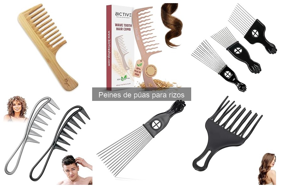Comparativa de Peines de Púas para Rizos: Mejores Marcas