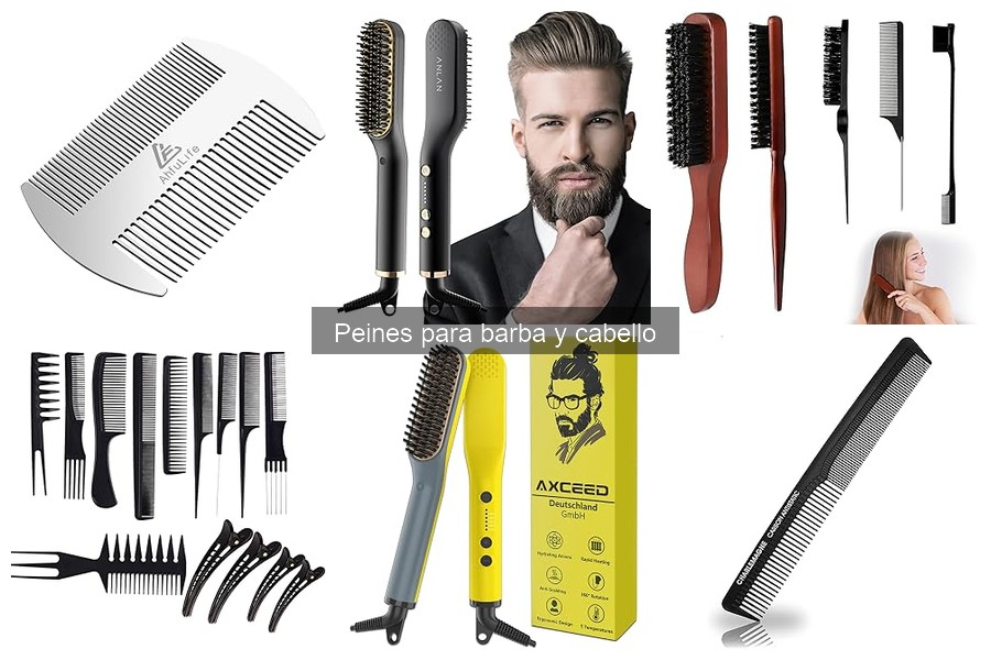 Comparativa de peines para barba y cabello: ¡Descubre los mejores!