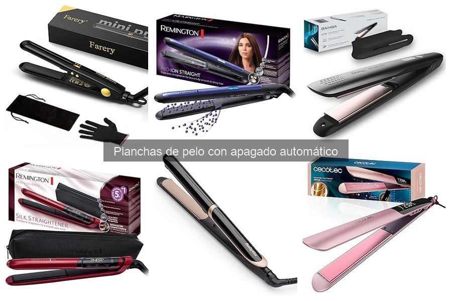 Comparativa de Planchas de Pelo con Apagado Automático