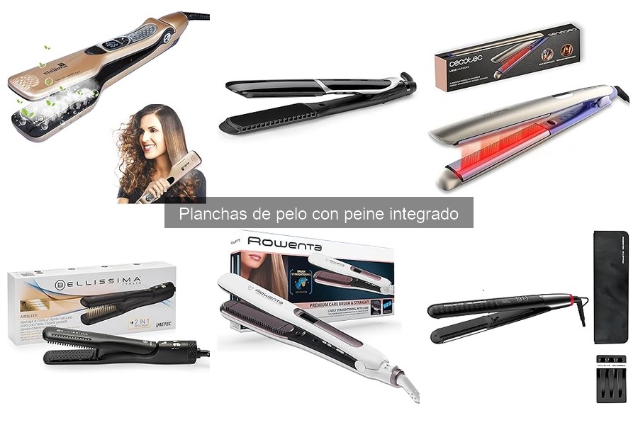 Comparativa de Planchas de Pelo con Peine Integrado