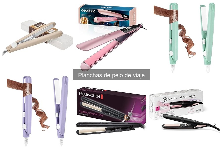 ** Comparativa de Planchas de Pelo de Viaje: LOPHE, Remington y Cecotec