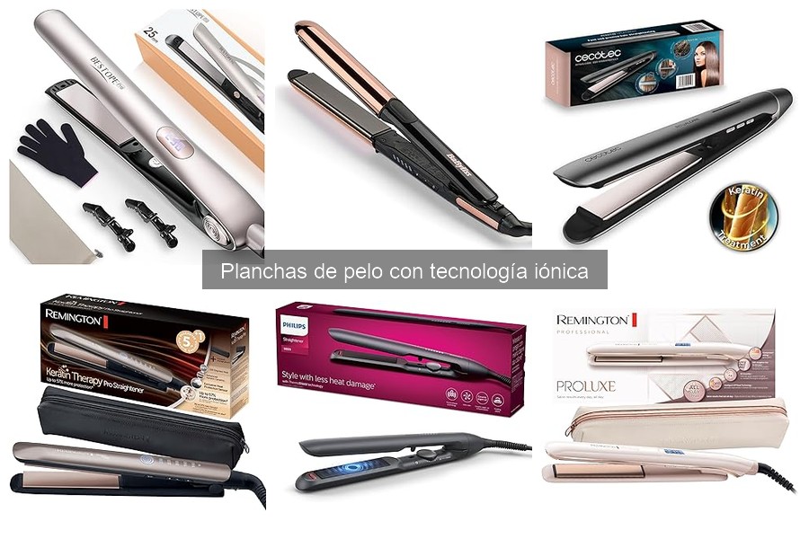 Comparativa de Planchas de Pelo iónicas: Rowenta vs Remington vs Philips