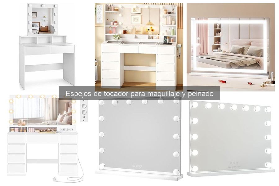 Comparativa de precios de espejos de tocador en tiendas