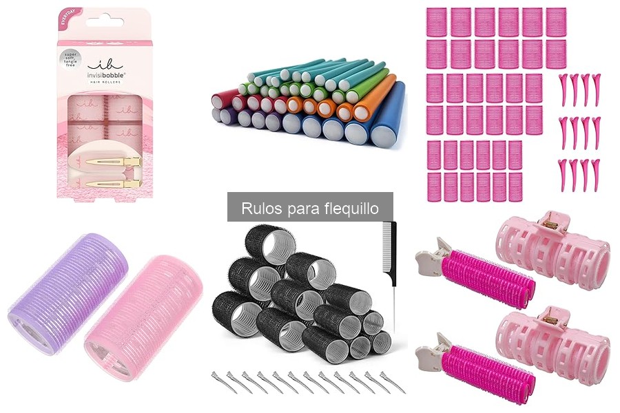 Comparativa de precios de rulos para flequillo en tiendas