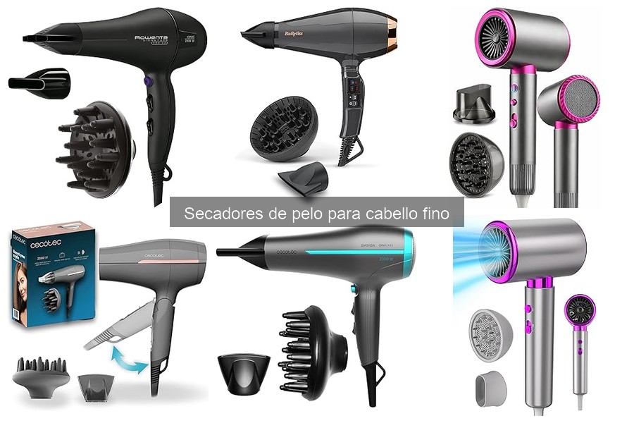 Comparativa de Precios de Secadores para Cabello Fino en Amazon