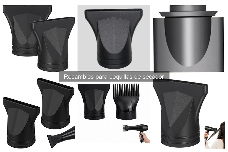 Comparativa de Recambios para Boquillas de Secadores Recomendados