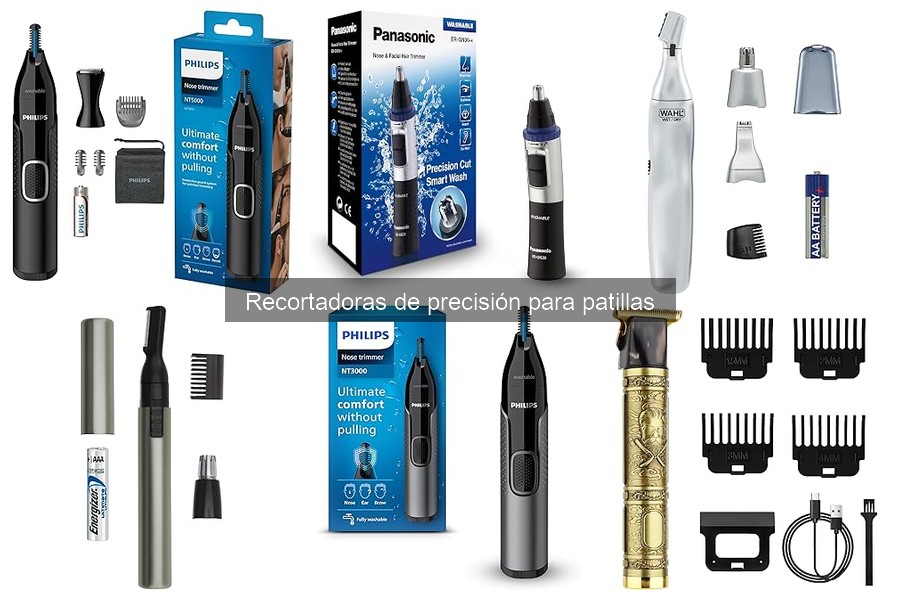 Comparativa de Recortadoras de Precisión para Patillas