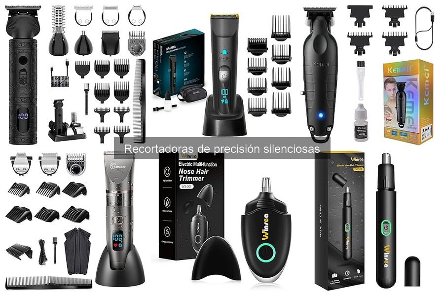 Comparativa de Recortadoras de Precisión Silenciosas: Profesional vs. Doméstica