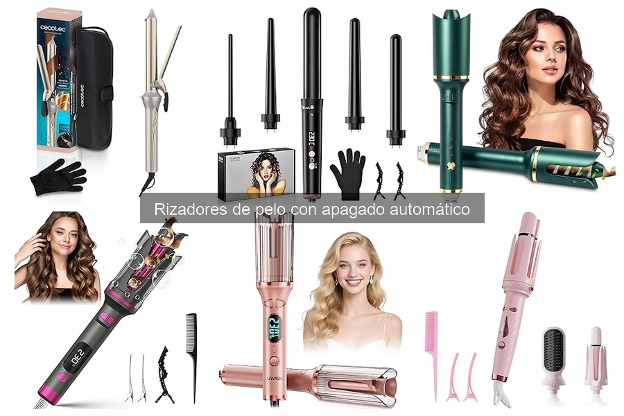 Comparativa de rizadores de pelo automáticos y tradicionales