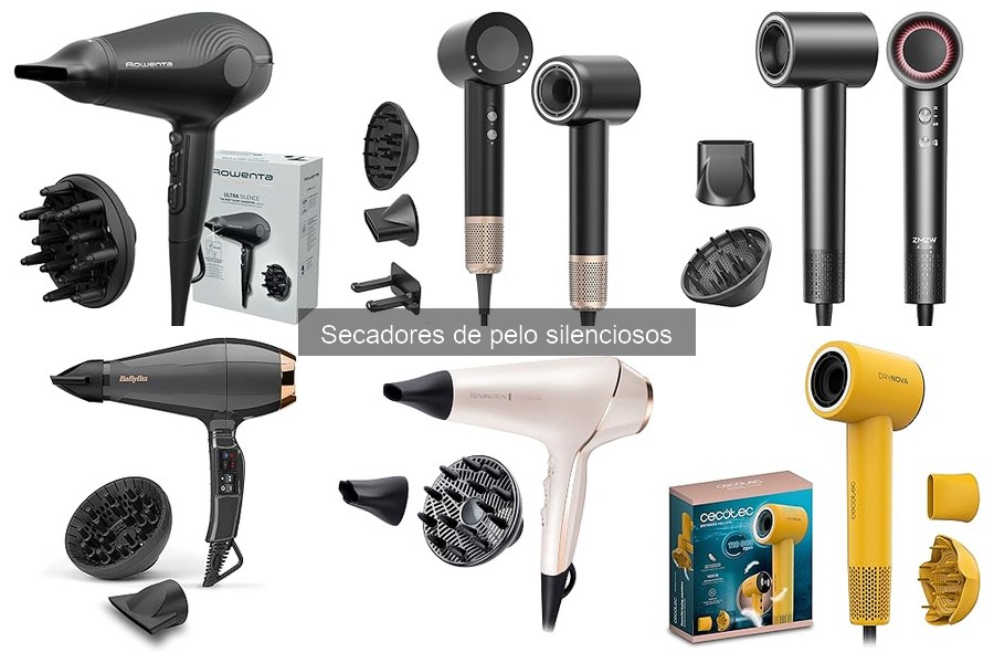 Comparativa de Secadores de Pelo Silenciosos: Mejores Marcas