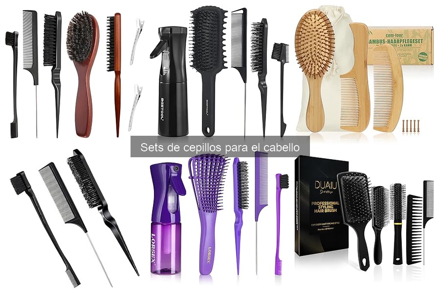Comparativa de Sets de Cepillos para el Cabello 2023