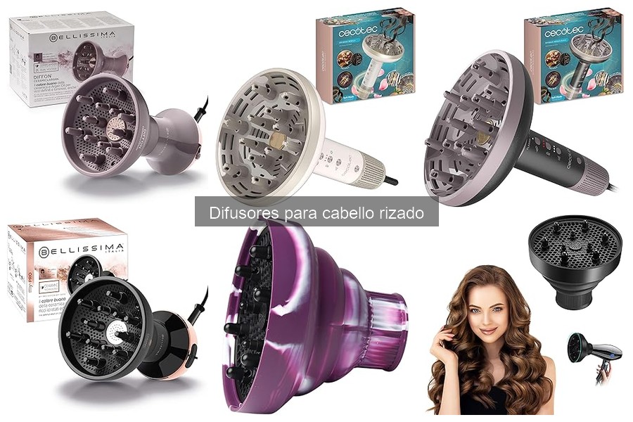 Comparativa: Difusores vs Secadores para Cabello Rizado