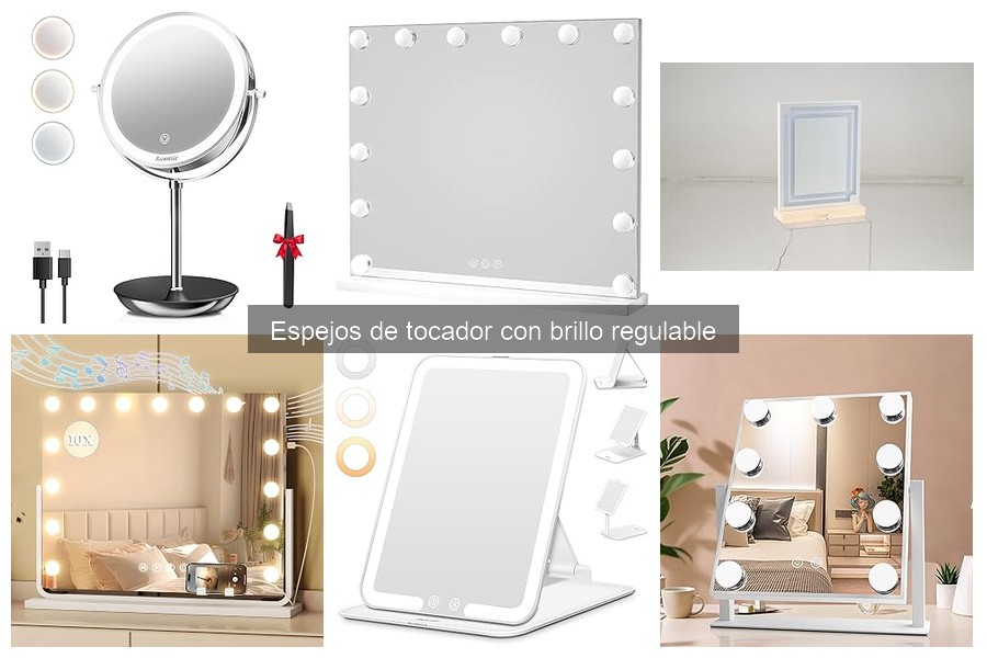 Comparativa: Espejos de Tocador con Brillo Regulable vs. Convencionales