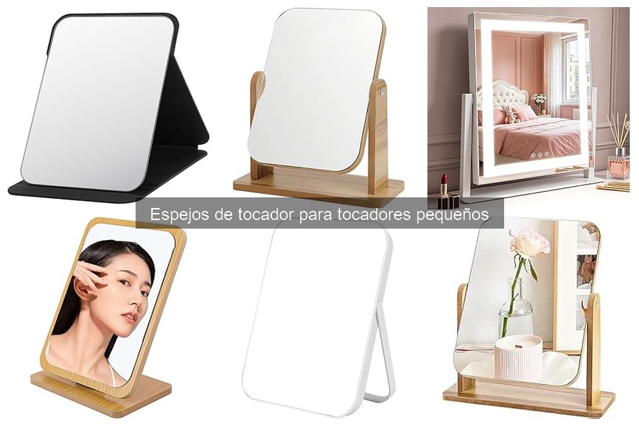 Comparativa: Espejos de tocador con y sin aumento